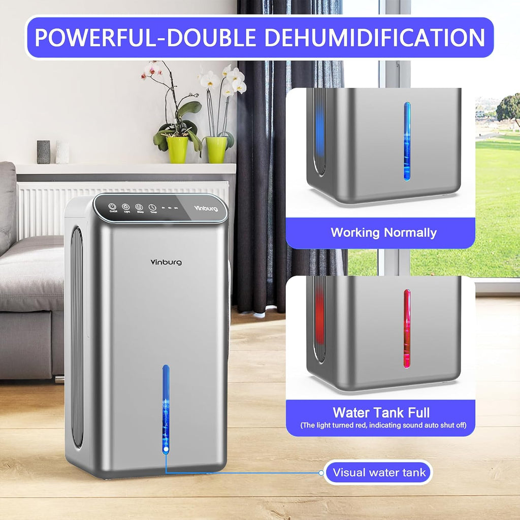 Dehumidifiers for Home (85 OZ Water Tank