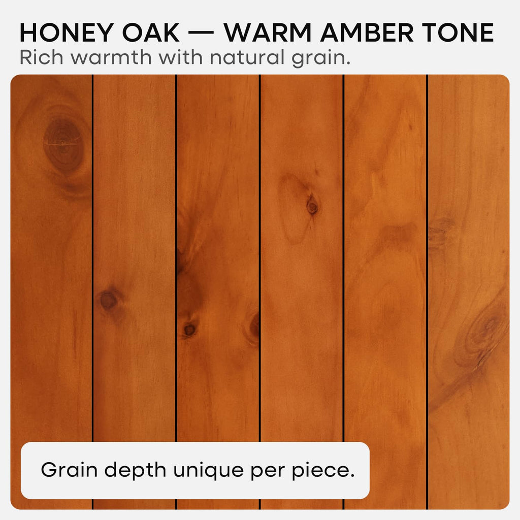 16 Inch Floating Shelves, High-End Solid Pine Wood, Set of 3