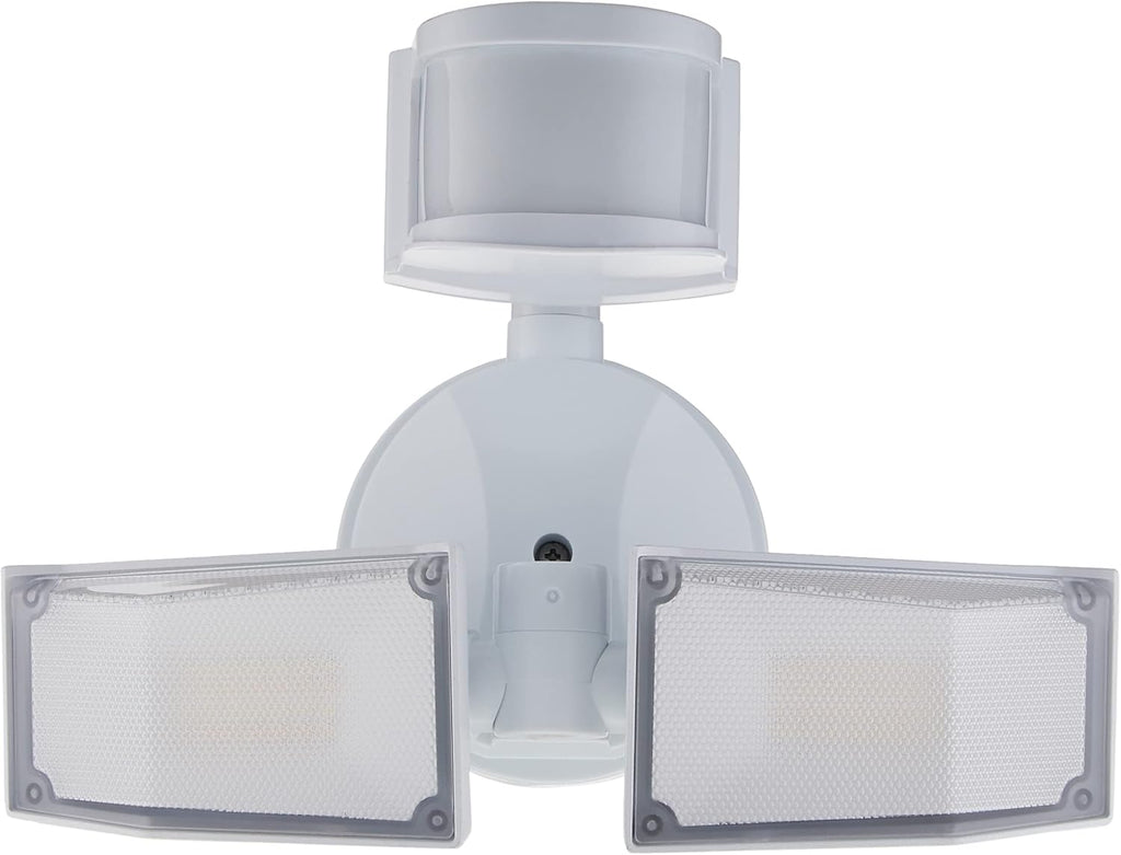 Vibe Smart LED Security Light, Motion Activated, Dual Head | ETL Listed, UV Resistant, 2500 Lumens, 4000K, Works with