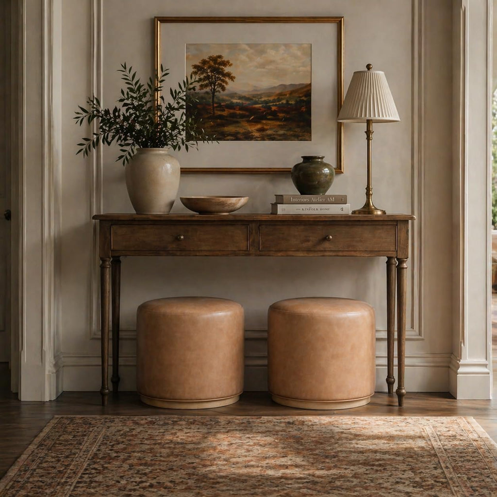 Modern Lounge Chair — Faux Leather
