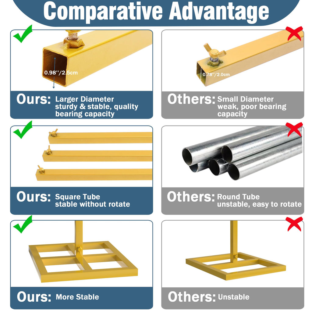 10x10FT Backdrop Stand Heavy Duty Pipe and Drape Kit Adjustable