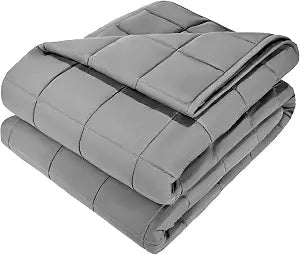 Weighted Blanket 88 x 104 inch - King, 20 lbs Heavy Blanket with Cooling Glass Beads, Soft & Breathable for