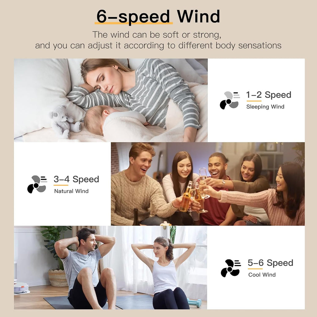 Retractable Ceiling Fan with Lights,42 Inch Low Profile Ceiling Fan with Remote Control,Retractable Blades,Dimmable