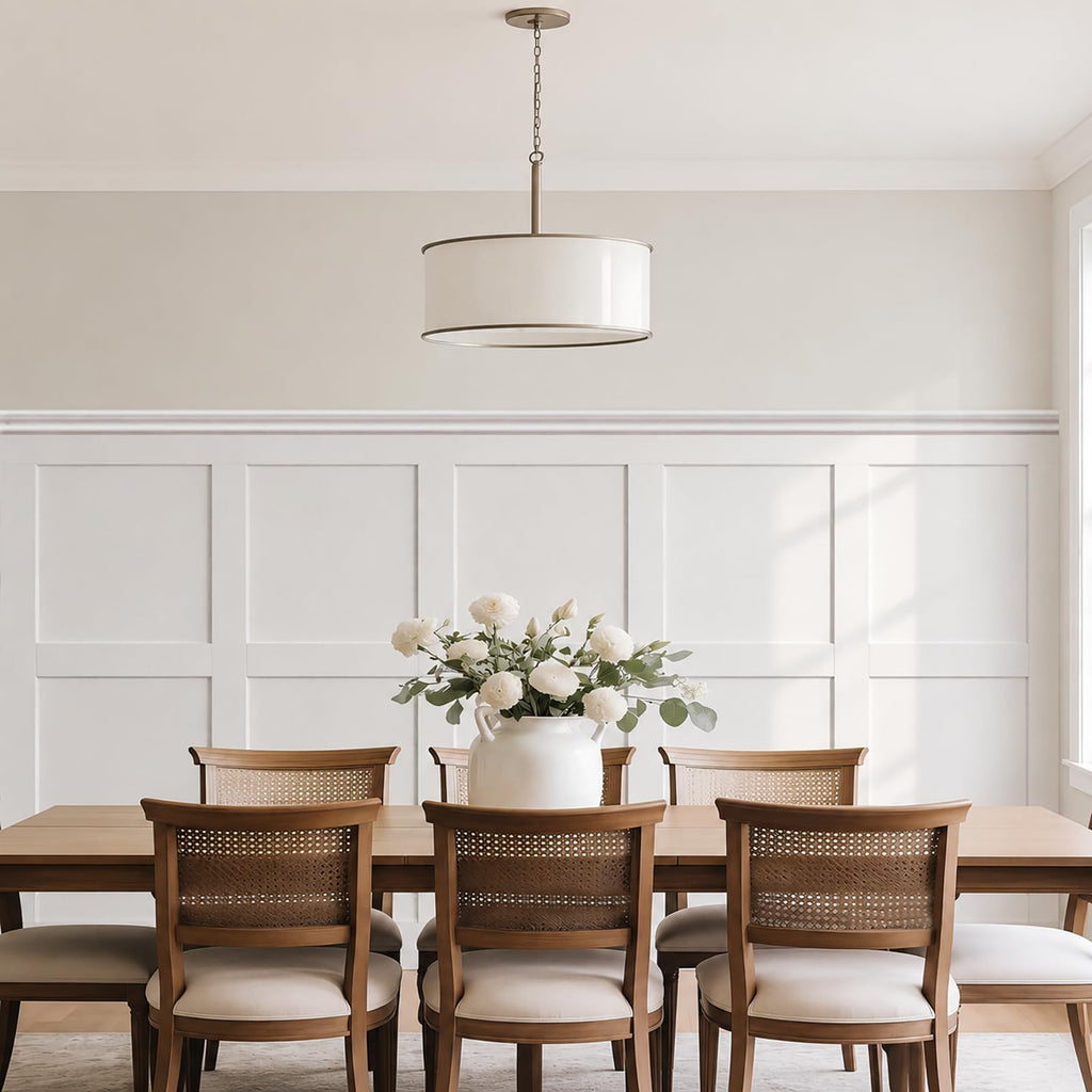 Board and Batten Wainscoting Panel Kit,MDF Premade Paintable Panel,54X96in