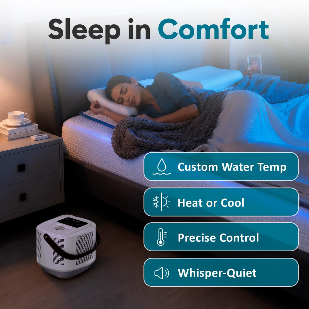 Cooling and Heating Mattress Pad for Bed - Twin Size Temperature Control