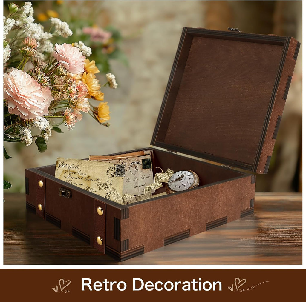 Tree of Life Wooden Keepsake Box Memory Tarot Witch Box with Lids