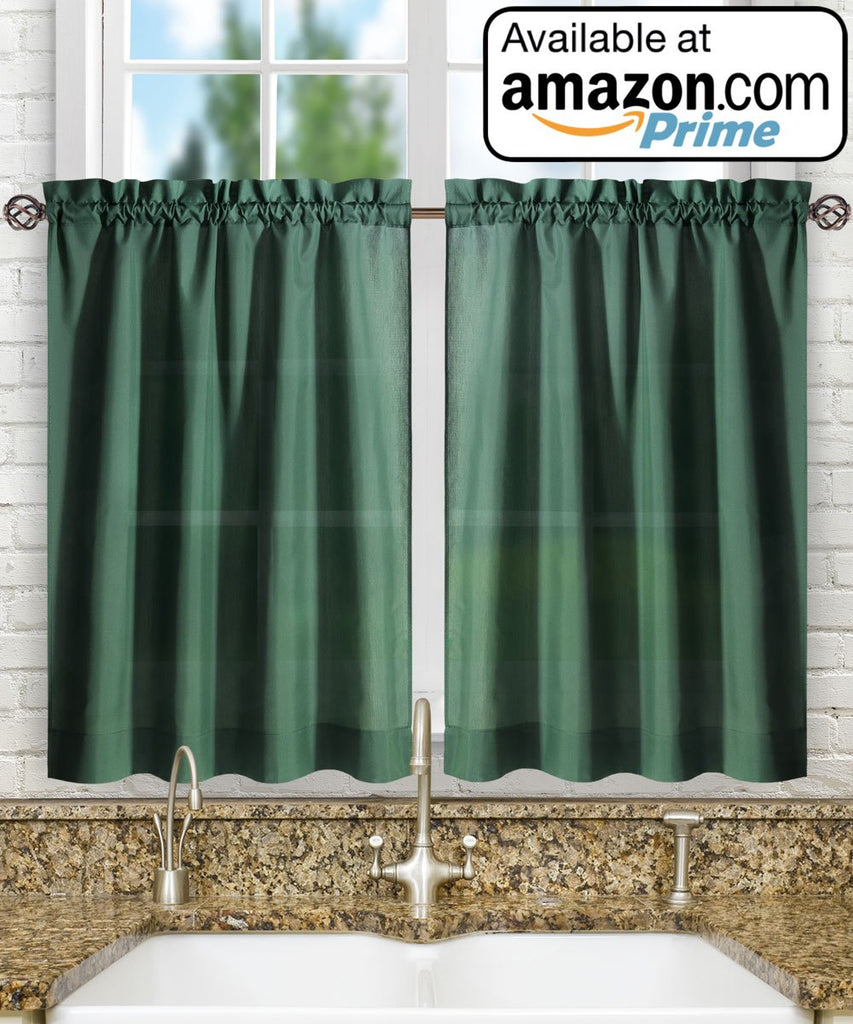 Stacey 60-by-38 Inch Ruffled Swag Curtain (Harvest)