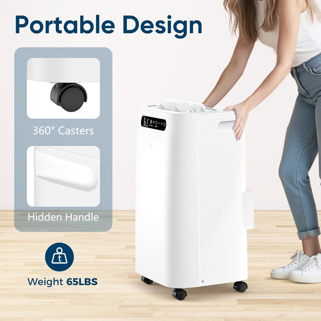 14000 BTU Portable Air Conditioners, Cools Up to 700 Sq.Ft, Portable AC Unit with Remote Control, Cooling, Fan
