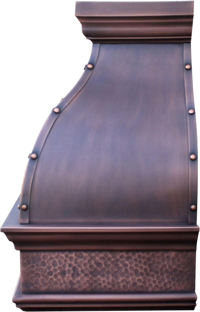 Copper Wall Mount Range Hood Baffle Filters