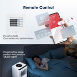 2026 Upgraded Portable Air Conditioners 10000 BTU, Smart Portable AC Unit with App & Remote Control, 4-in-1 Cooling