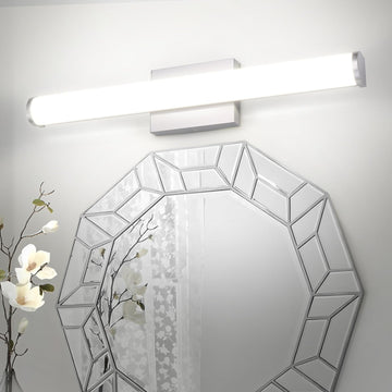 24" LED Linear Vanity Light Fixture, Modern Bathroom Sconce - 3 Color 3000K-5000K, Dimmable, 25W 1750LM, Energy Star