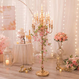 Candelabra Candle Holderches Gold Candle Holders for Candlesticks Wedding Centerpiece Table Decorations