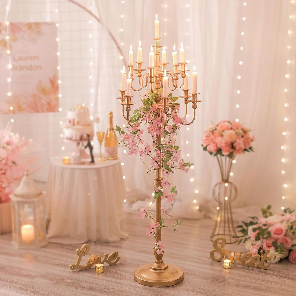 Wedding Candelabra 51in Tall : Large CandelebrasCandlesticks Table Centerpiece