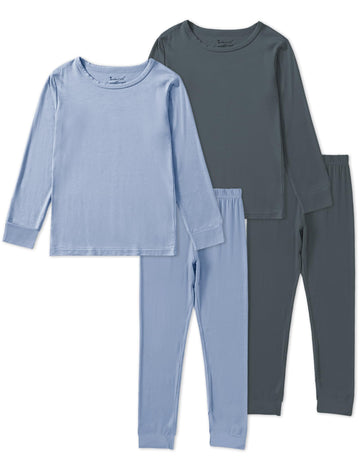 Boys Girls Pajama Sets Bamboo Viscose Toddler Sleepwear Kids Pjs