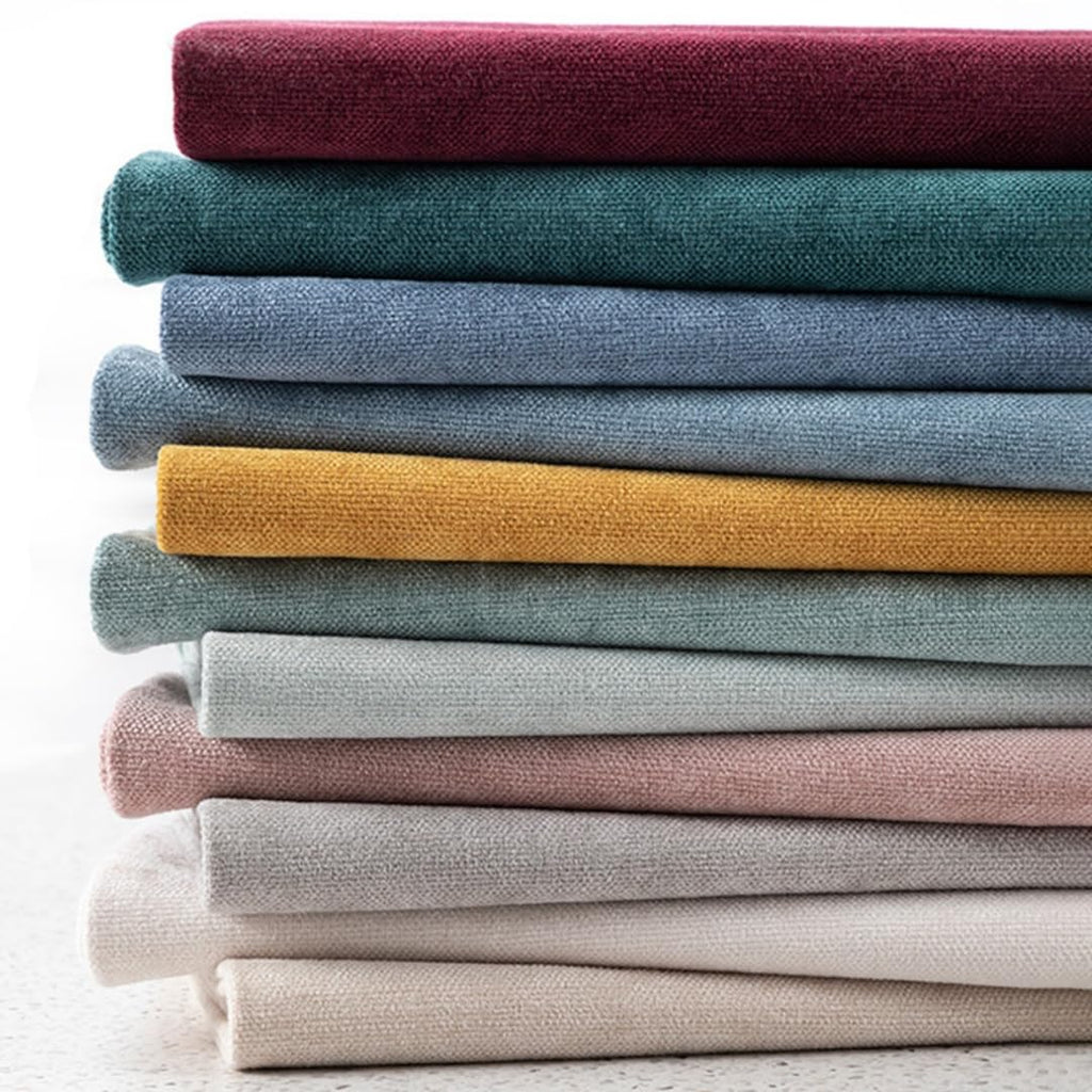Soft Chenille Fabric for Upholstery, Dark Brown, 58 in x 4.37 yd