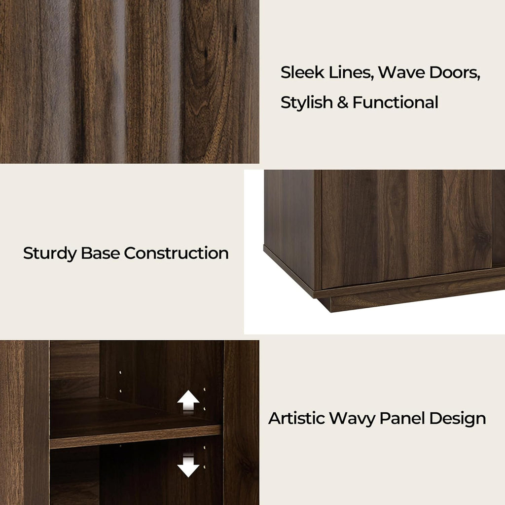 63" Sideboard Buffet Cabinet with Storage