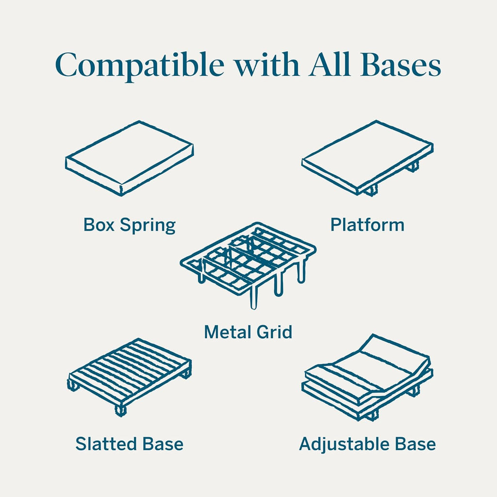 12" Medium Firm Gel Memory Foam Mattress - Bamboo Charcoal & Cooling Gel - Fiberglass Free - Bed in a Box