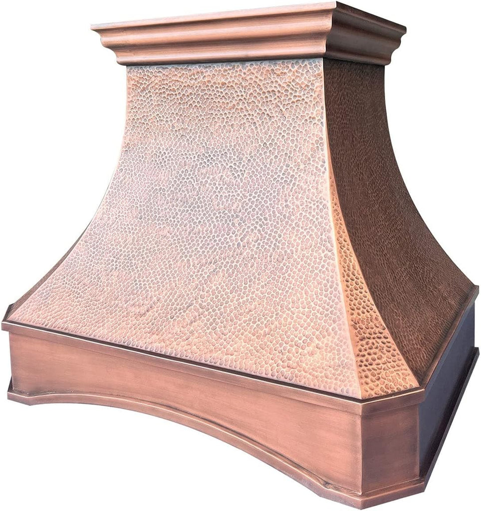 36 Inch Copper Wall Mount Range Hood Baffle Filters