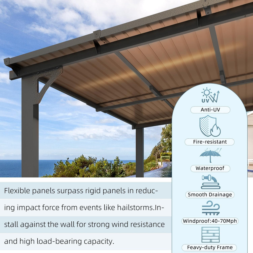 16' x 8' Gazebo Outdoor Pergola for Patio