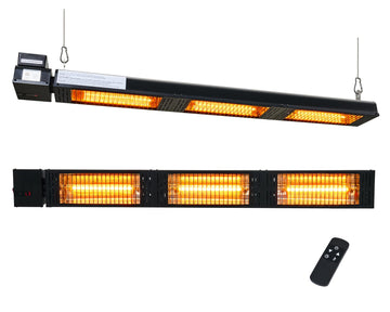 4500W Commercial Outdoor Heater, Carbon Fiber Space Heater
