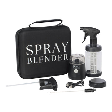 Create Plant-Based Sprays in Minutes with Powerful Electric Blender & Glass Spray Bottle, Perfect for BBQ, Grilling &