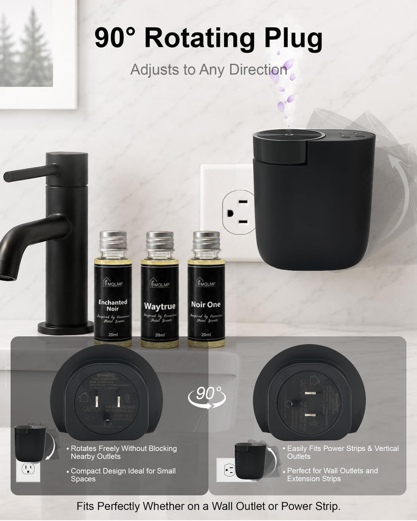 Waterless Plug in Diffuser, Essential Oil Plug in Wall Diffuser