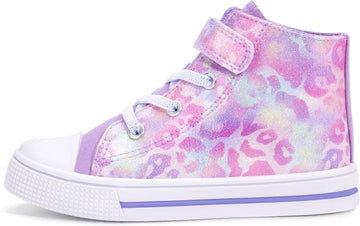 Kids High-Top Sneakers Toddler Canvas Shoes