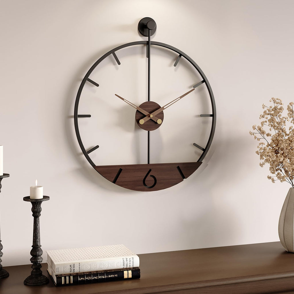 Large Wall Clock 30 Inch Modern Farmhouse Wall Clock