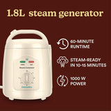Homedics Portable Sauna - Collapsible Personal Steam Sauna for Stress Relief & Muscle Relaxation, Fast 1-Min Setup