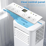 3-in-1 Portable Air Conditioners,8000BTU Portable AC Units Cools 350 Sq.Ft. with 24H Timer Remote Control