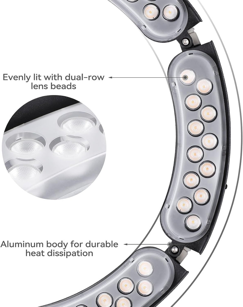 Update 5CCT Low Voltage Landscape Tree Ring Lights, AC/DC 12-24V, 750LM 11W/PCS Aluminum IP65 Landscape Spotlights