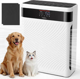 Air Purifier for Home with Pets, H13 HEPA & Washable Filter, Helps Capture Pet Hair, Dander, Dust & 
