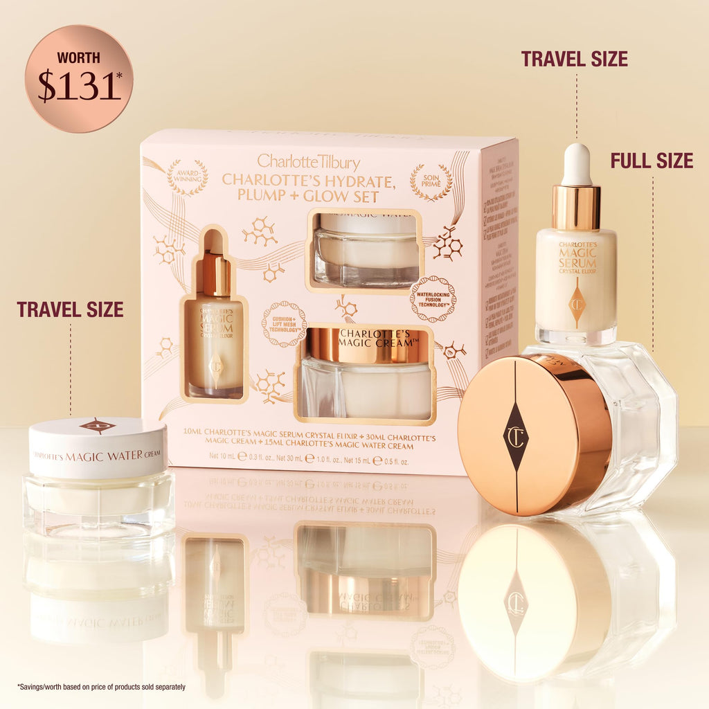 Hydrate, Plump & Glow Set - Skincare Gift Set
