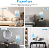 Air Ionizers for Home,4-Pack Negative Ion Air Purifiers & Odor Eliminators Quiet Plug-in Compact Fre