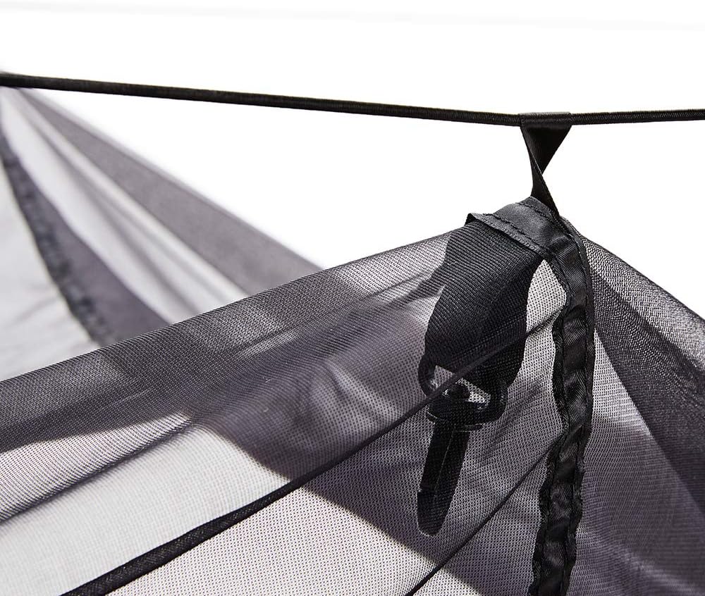 Jungle Explorer 118" x 79" Double Camping Hammock Lightweight Rip-Stop Parachute Nylon 2 Person Hammocks with