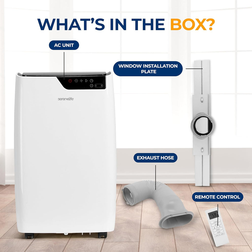 14000 BTU Portable Air Conditioner 4-in-1 with Heating