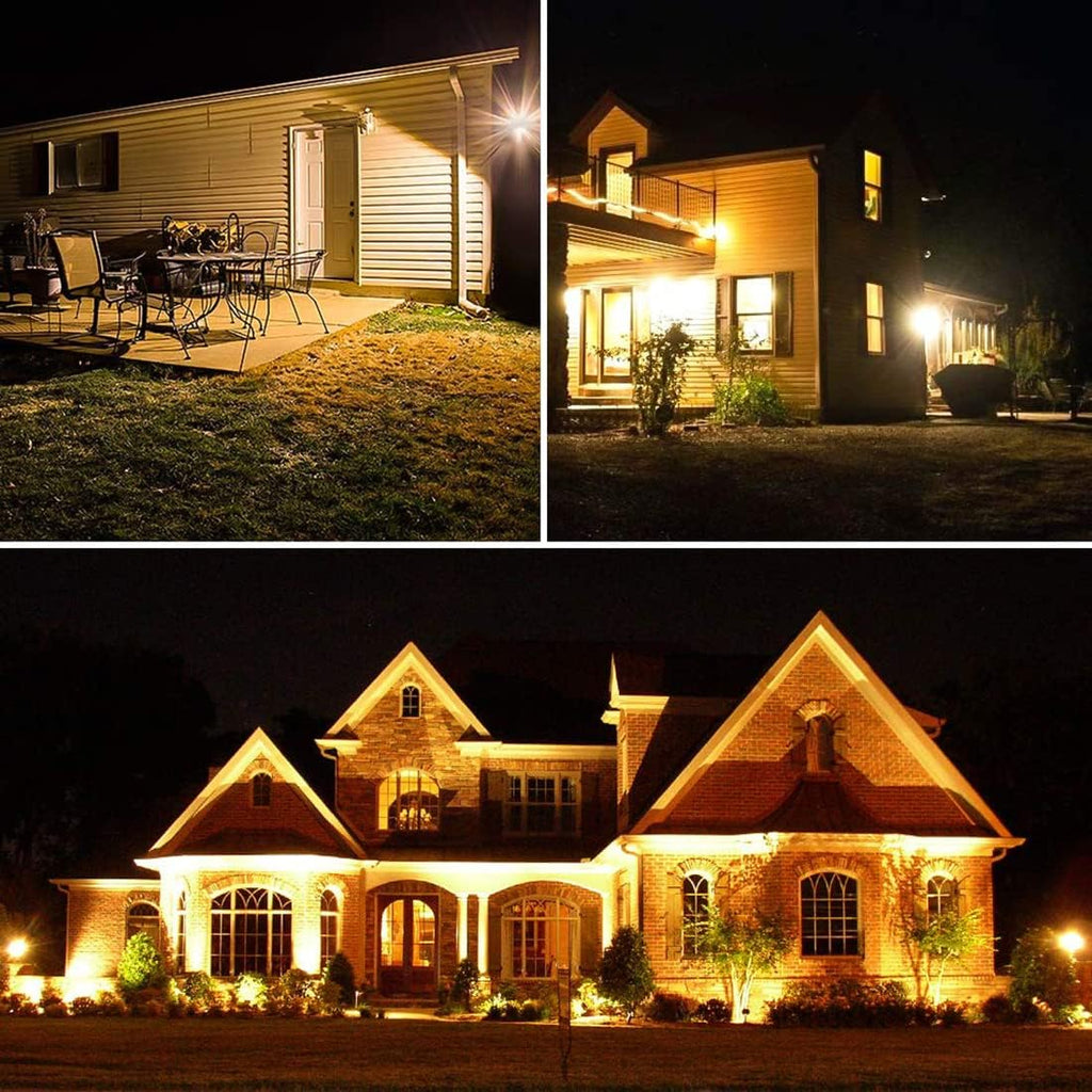 LED Floodlight 800W Equivalent 8000LM,Outdoor RGB Color Changing, IP66 WaterproofSmart Floodlights RGBW 2700K Warm
