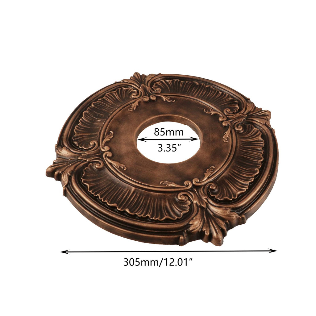 Ceiling Light Medallion, PU Ceiling Medallion