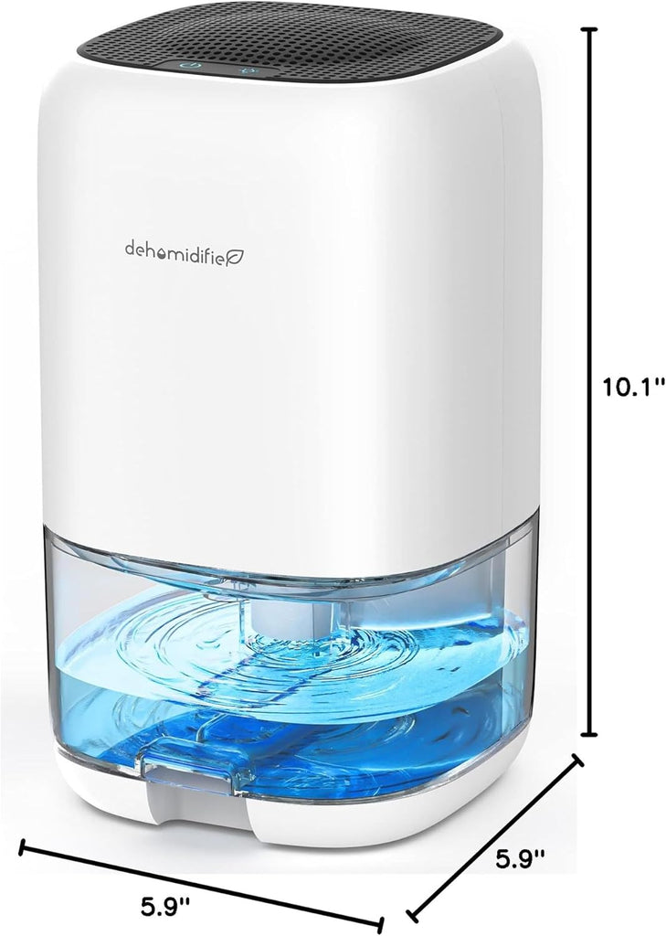 Dehumidifier, 35 OZ Small Dehumidifiers for Bedroom for Home, Quiet with Auto Shut Off