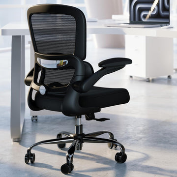 Ergonomic Desk Chair with Adjustable Lumbar Support, Mesh Computer Chair, Executive Chairs for Home Office