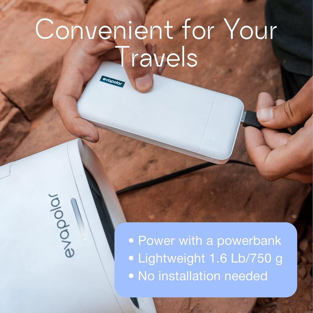 EvaCHILL Portable Air Conditioners - Portable AC Unit - Small Personal Evaporative Air Cooler & Fan for Desk, Office