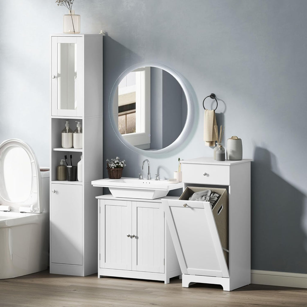 23.5" Pedestal Sink Storage Cabinet