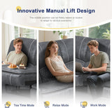 3+1 Seaters Recliner Sofa, Maximum Load Capacity 1800lbs & Ergonomics Design