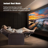 Home Theater Seating seats Classic Series Top Grain Nappa Leather Recliner Chair Dual Power Movie Theater Chairs