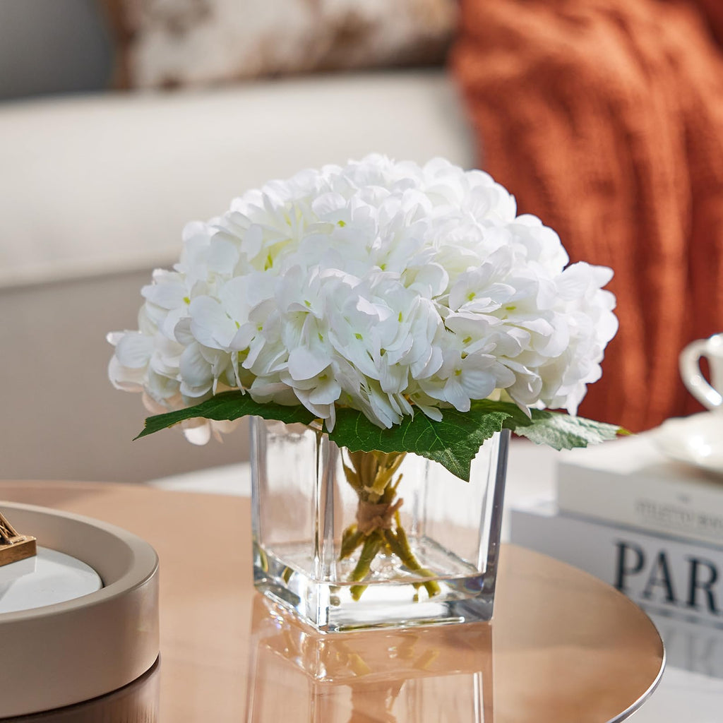 Artificial with Vase & Faux Water
