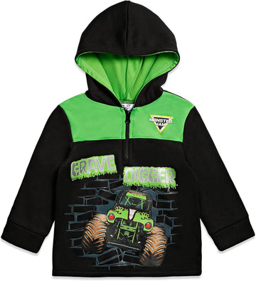 Boys' Fleece Hooded Sweatshirt Toddler to Big Kid