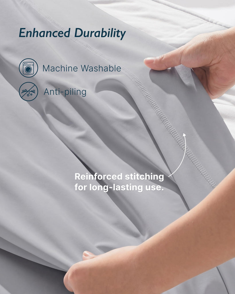 Cooling Sheets King Size - BlendTek Dry & Cool Technology Cooling Bed Sheets for Hot Sleepers and Night Sweats