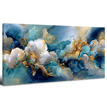 Abstract Texture Wall Art Marble Canvas Prints Fluid Lines Painting Poster Modern Luxury Pictures Contemporary