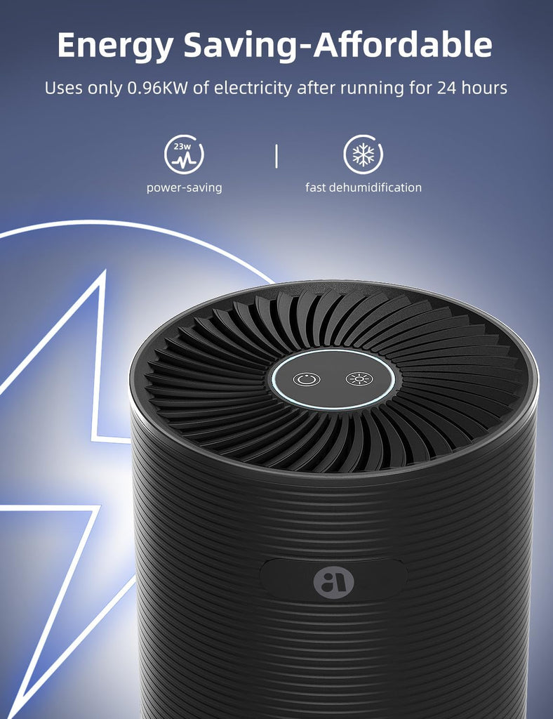 Dehumidifiers for Home, 25oz Dehumidifier for Bedroom with Auto-off
