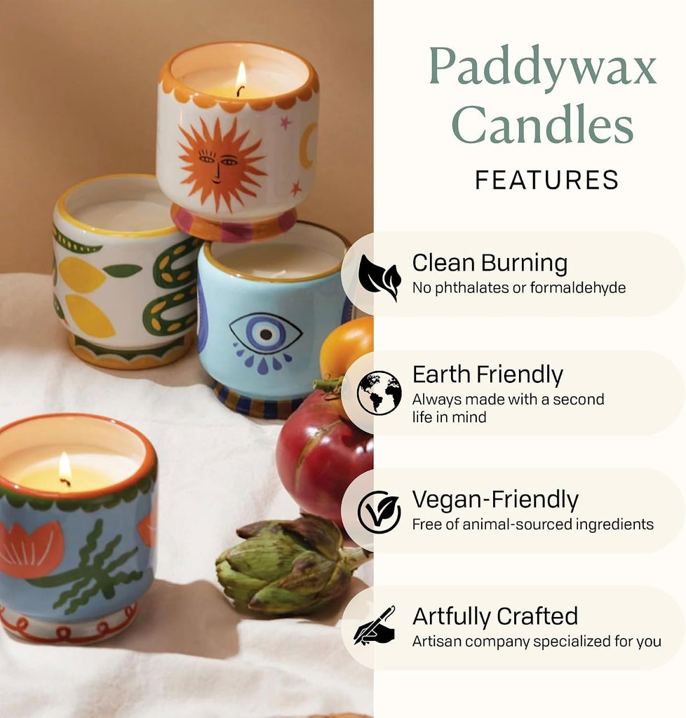 A Dopo Scented Candle, Tiger, Black Cedar & Fig, 8 oz